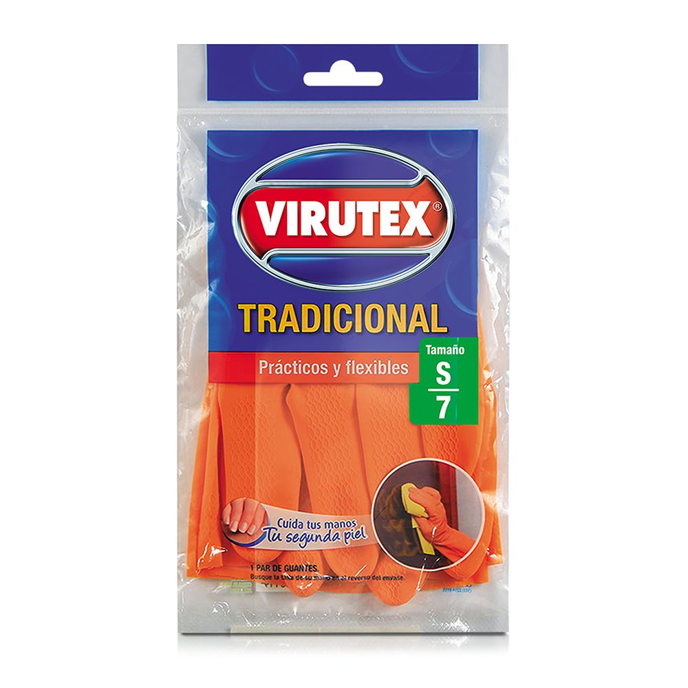 Guante tradicional (naranjo) pequeño