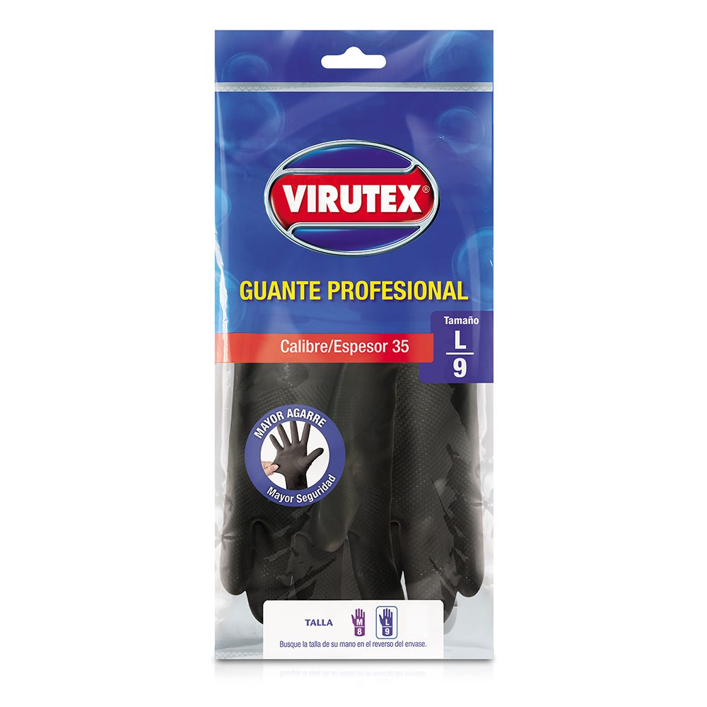 Guante virutex profesional calibre 35 talla l
