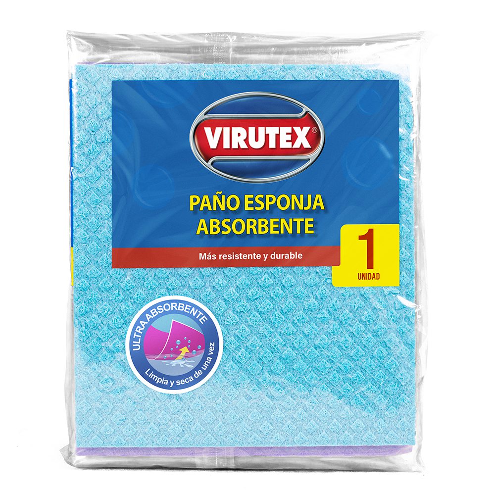 Paño esponja x 1(paqx6) clasica