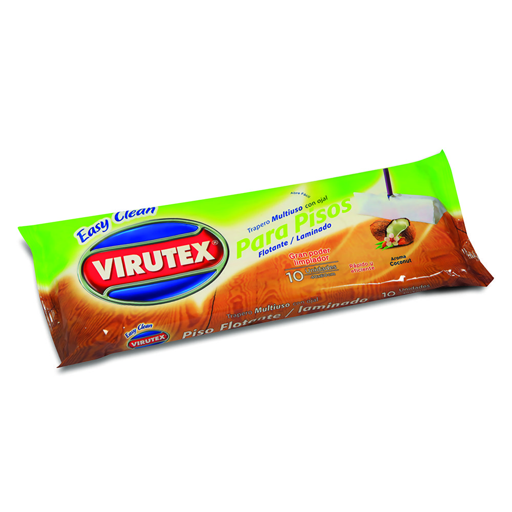 Trapero húmedo para piso flotante o laminado x10 un coco